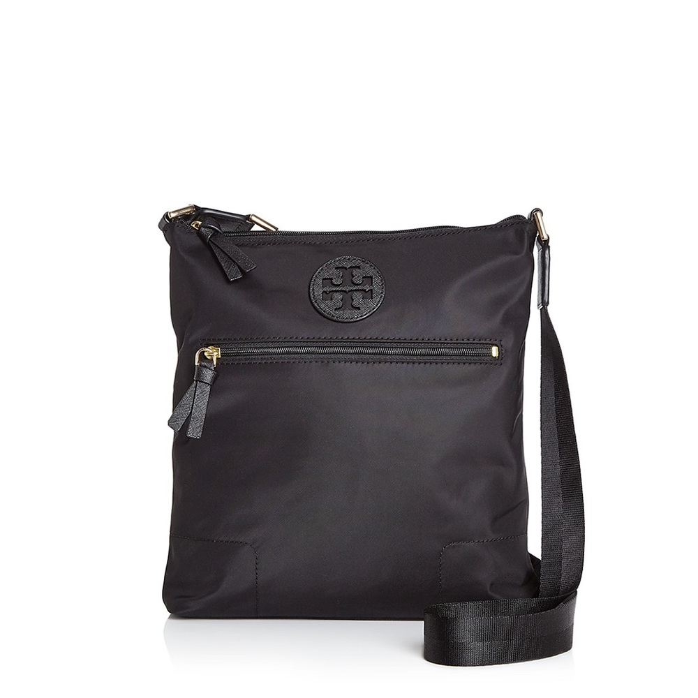 Tory Burch Black Nylon Crossbody Bag